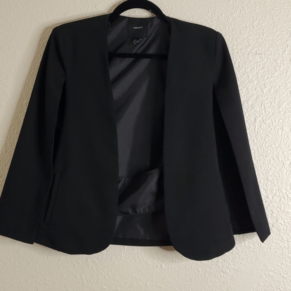 Forever 21 cape blazer